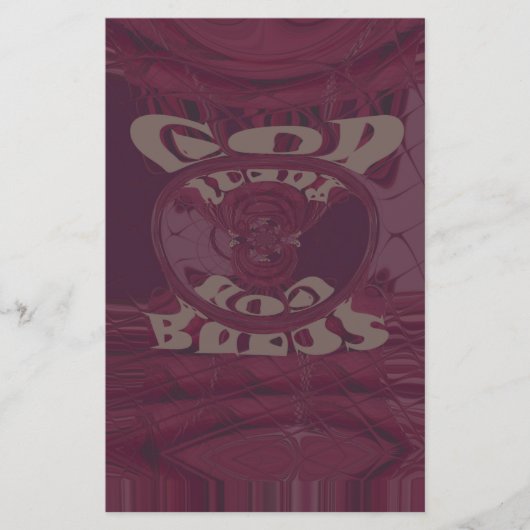 Funny God Bless kenya Hakuna Matata Giraffes wov Briefpapier (Voorkant)