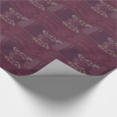 Funny God Bless kenya Hakuna Matata Giraffes wov Cadeaupapier (Hoek)