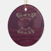 Funny God Bless kenya Hakuna Matata Giraffes wov Keramisch Ornament (Links)