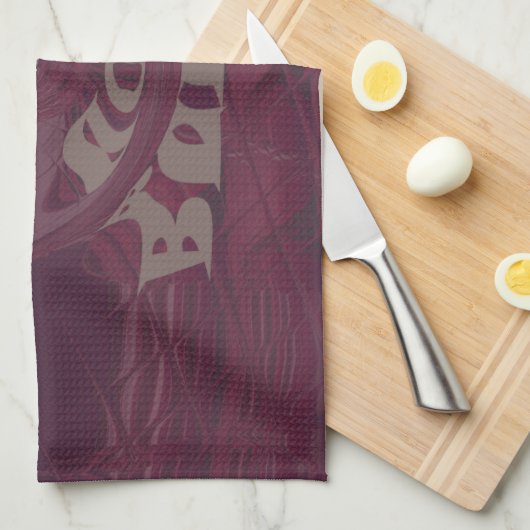 Funny God Bless kenya Hakuna Matata Giraffes wov Theedoek (Quarter Fold)