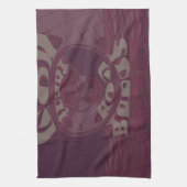 Funny God Bless kenya Hakuna Matata Giraffes wov Theedoek (Verticaal)