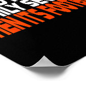 Funny God First Family Then It's Football Religiou Poster (Hoek)