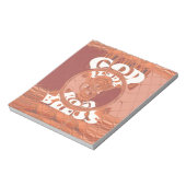 Funny God zegende U Golden kenya Hakuna Matata G Notitieblok (Linkerzijde)