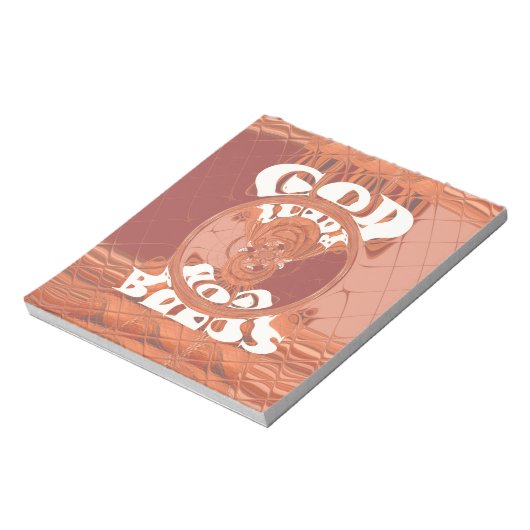 Funny God zegende U Golden kenya Hakuna Matata G Notitieblok (Linkerzijde)