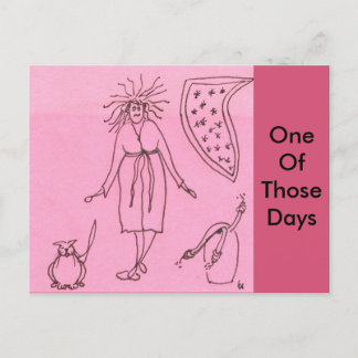 Funny Goddess Cat Gak Briefkaart