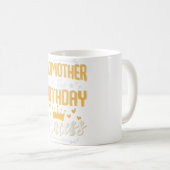 Funny Godmoeder van de Birthday Princess Koffiemok (Voorkant rechts)