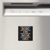 Funny Going Away Farewell Magneet (Insitu (Vaatwasser))