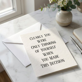 Funny Going Away Kaart voor Collega Boss, Humor