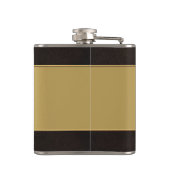 Funny Gold Faux Leather Heupfles (Achterkant)