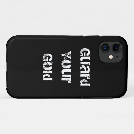 Funny Gold Gezegde Case-Mate iPhone Case (Achterkant (horizontaal))