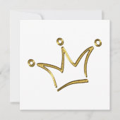 Funny Golden Crown - luxe royal 1 (Voorkant)