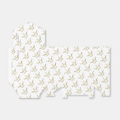 Funny Golden Crown - luxe royal 1 Bedankdoosjes (Uitgevouwen)