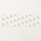 Funny Golden Crown - luxe royal 1 Yogamat (Voorkant (horizontaal))