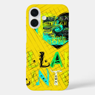 Funny Golden lovey Amazing Hope Hillary for USA Co iPhone 16 Hoesje