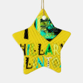 Funny Golden lovey Amazing Hope Hillary for USA Co Keramisch Ornament (Rechts)