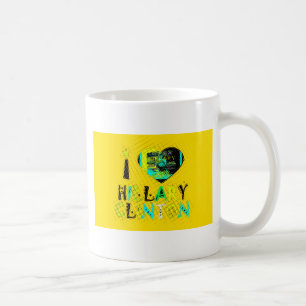 Funny Golden lovey Amazing Hope Hillary for USA Co Koffiemok