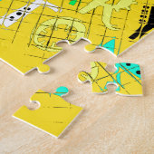 Funny Golden lovey Amazing Hope Hillary for USA Co Legpuzzel (Zijkant)