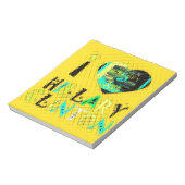 Funny Golden lovey Amazing Hope Hillary for USA Co Notitieblok (Linkerzijde)