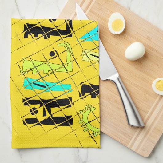 Funny Golden lovey Amazing Hope Hillary for USA Co Theedoek (Quarter Fold)