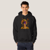 Funny Golden Retriever Halloween Costume Hoodie (Voorkant volledig)