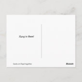 Funny Golden Retriever Maandag moet optioneel zijn Briefkaart (Achterkant)