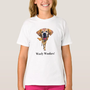 Funny Golden Retriever Meisjes T-Shirt