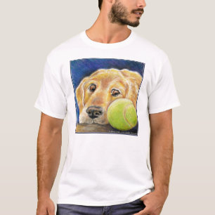 Funny Golden Retriever met Tennis Ball T-shirt