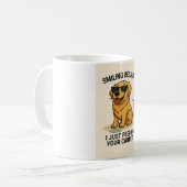 Funny Golden Retriever Mug  Koffiemok (Voorkant links)