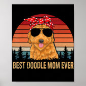 Funny Goldendole Beste Doodle Mam ooit Poster (Voorkant)