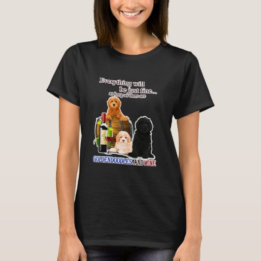 Funny Goldendole Dog Great Any Dog T-shirt (Voorkant)