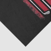 Funny Golf American Flag Golf Speler Golfe Tissuepapier (Detail)