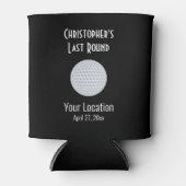 Funny Golf Ball Bachelor Party Wedding Favor Blikjeskoeler (Voorkant)