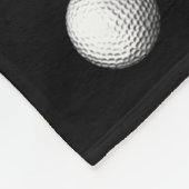 Funny Golf Ball Christmas Tree Christmas Golf Love Fleece Deken (Hoek)