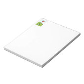 FUNNY GOLF BALL HOLE IN ÉÉN, GOLFER GIFT NOTITIEBLOK (Linkerzijde)