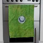 Funny Golf Ball Monogram Green Kitchen Towel Theedoek<br><div class="desc">Een gat in één? Wow! Dat is echt geweldig! En voor een geschenk - hoe zit het met een hole-in-one keukendoek die kan worden gepersonaliseerd met het initiaal van de golfer? Dat zullen ze niet verwachten!</div>