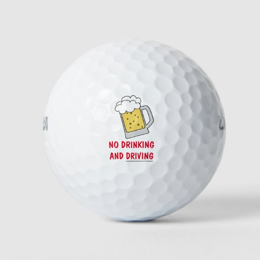 Funny Golf Ball Novelty Golfballen (Voorkant)