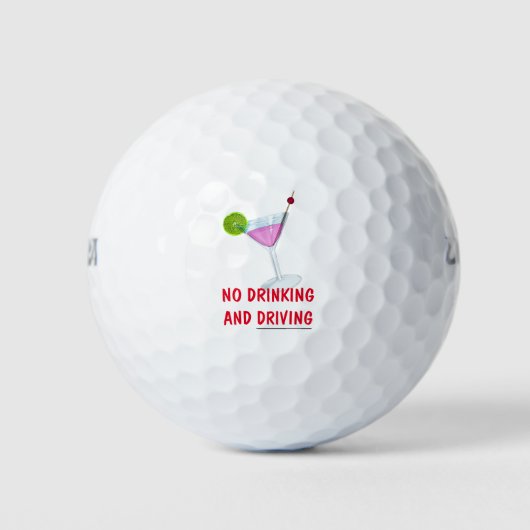 Funny Golf Ball Novelty Golfballen (Voorkant)