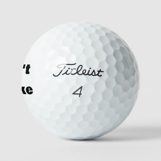 Funny Golf Balls Golfballen (Logo)