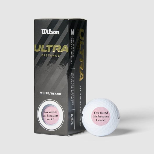 Funny Golf Balls Golfballen (Verpakking)