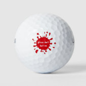 Funny Golf Balls Golfballen (Voorkant)