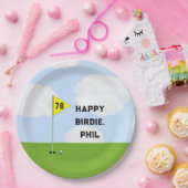 Funny Golf Birthday Papieren Bordje (Feest)