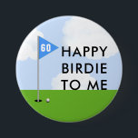 Funny Golf Birthday Ronde Button 7,6 Cm<br><div class="desc">Golf verjaardagsbadge. Bewerk tekst om de leeftijd van je favoriete golfer toe te voegen.</div>