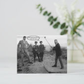 Funny Golf Briefkaart (Staand voorkant)