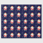 Funny Golf Christmas Cadeaupapier (Vlak)