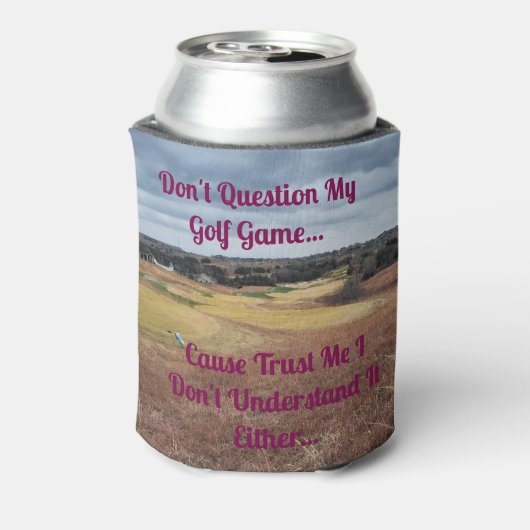 Funny Golf Cooler (Blikje Achterkant)