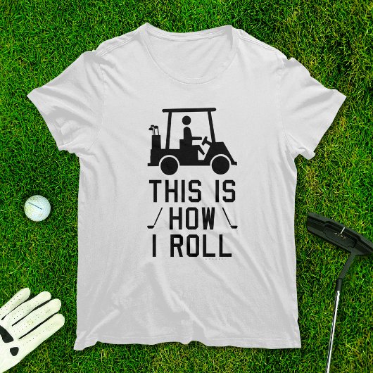 Funny Golf Dit is hoe ik golf Humor golfen T-shirt