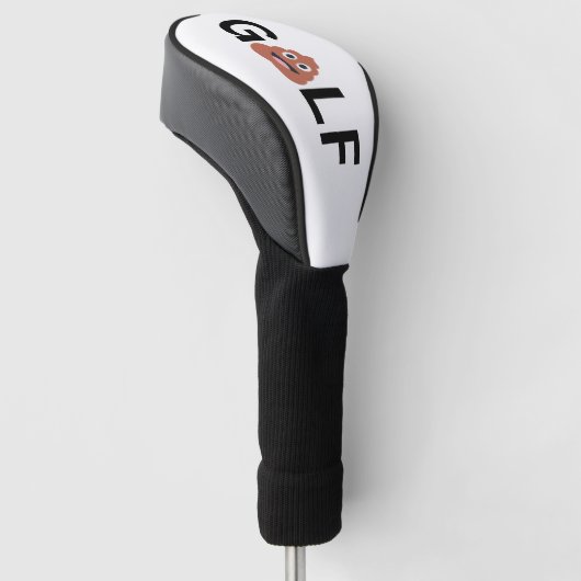 Funny Golf Driver Hoesje Golfheadcover (Schuin)