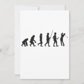 Funny Golf Evolution of Man Geschiedenis van het G Kaart (Voorkant)