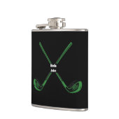 Funny Golf Flask - Custom Golfer Gift & Barware Heupfles (Links)