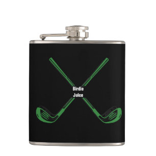 Funny Golf Flask - Custom Golfer Gift & Barware Heupfles